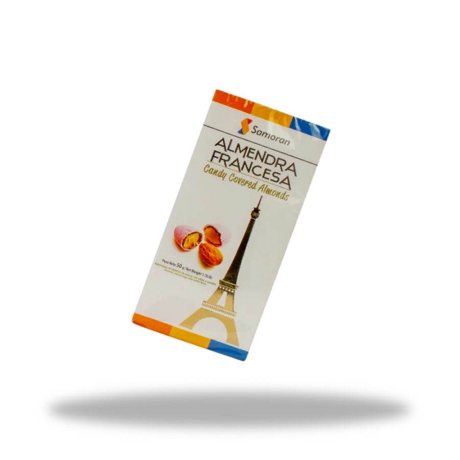 Almendras Francesa Marca Samoran Tamaño Pequeño 50g