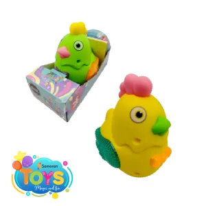 Display de 8 figuras Gallinas Light con dulces