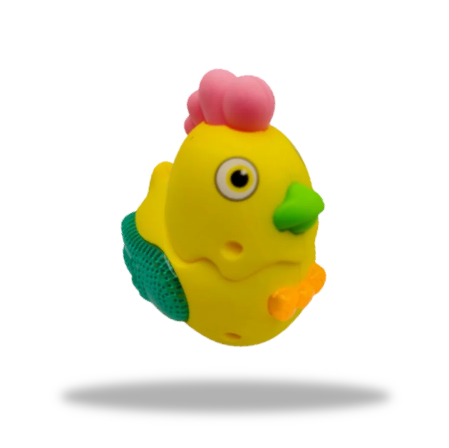Juguete Gallinas Light Tipo Amarillo con dulces