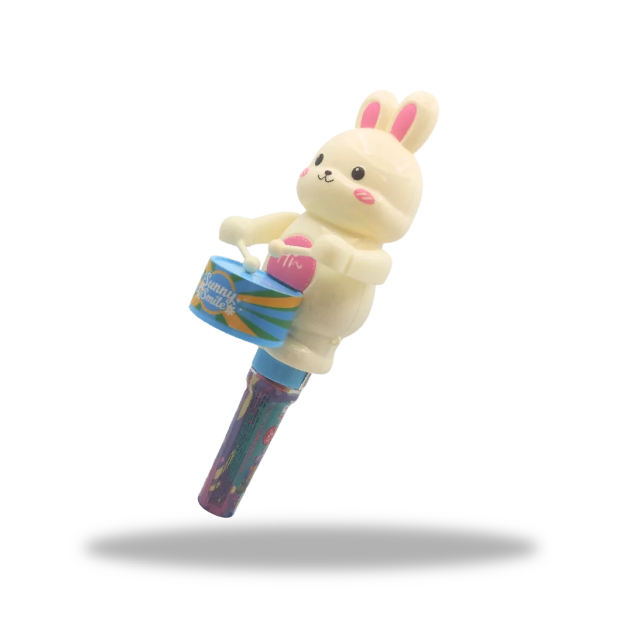 Juguete Drumming Rabbit Tipo Blanco con dulces