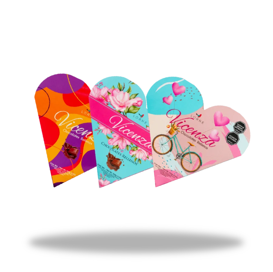 Estuche Vicenza con chocolates