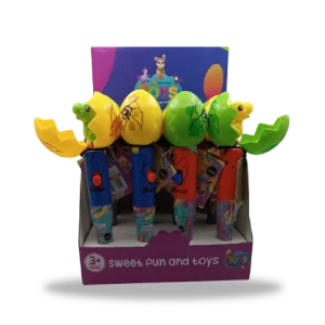 Display completo de 12 figuras Funny Pen con dulces