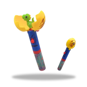 Juguete Funny Pen Tipo Amarillo con dulces