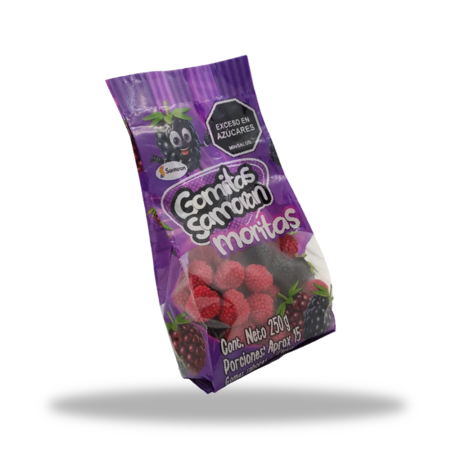 Gomitas Moritas Marca Samoran Grande 250g
