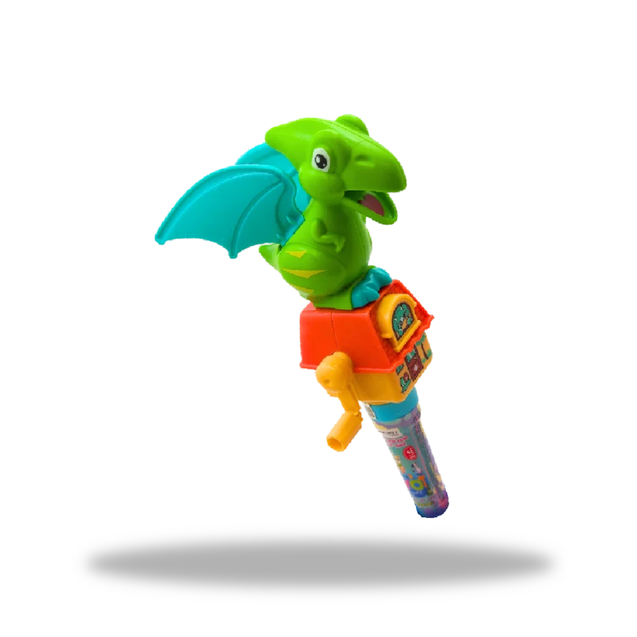 Juguete Hand Flying Dragon Tipo Verde con dulces