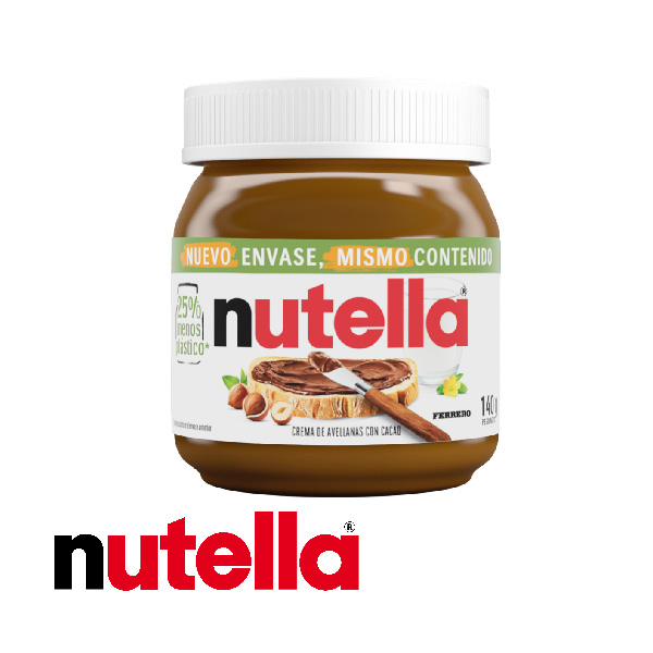 Crema de Avellanas Nutella 140g – Caja de 10 Unidades 🍫